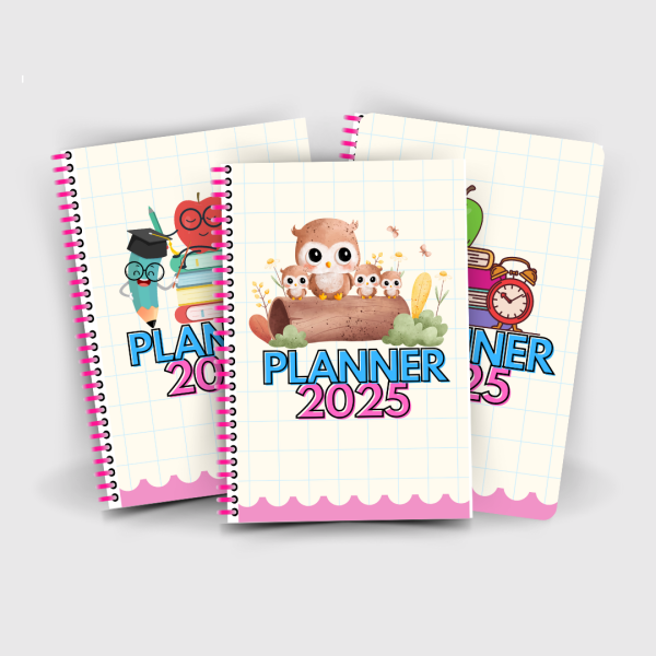 Planner professor 2025 editável