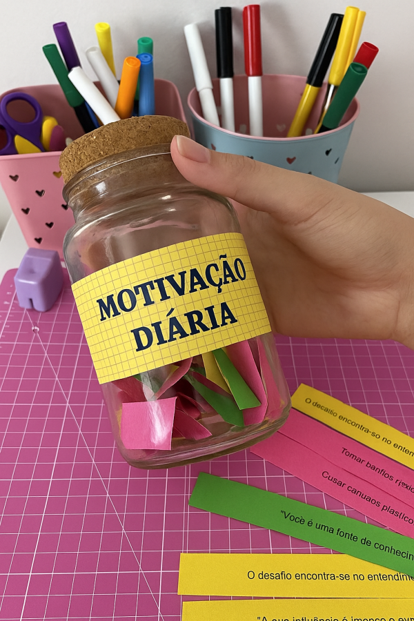 Motivação diária para professores