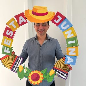 Decoração bambolê - festa junina e julina