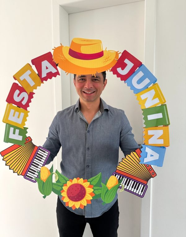 Decoração bambolê - festa junina e julina