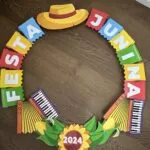 Decoração bambolê - festa junina e julina - Imagem 2