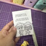 Livrinho para colorir- festa junina
