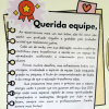 Mural encerramento- querida equipe (escola)
