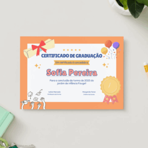 Certificado editável