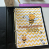 Planner professor 2025 editável abelhinha