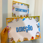 Placa de porta editável