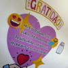 Mural gratidão- dia de quem cuida de mim