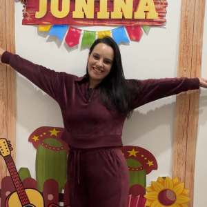 Mural para foto festa junina