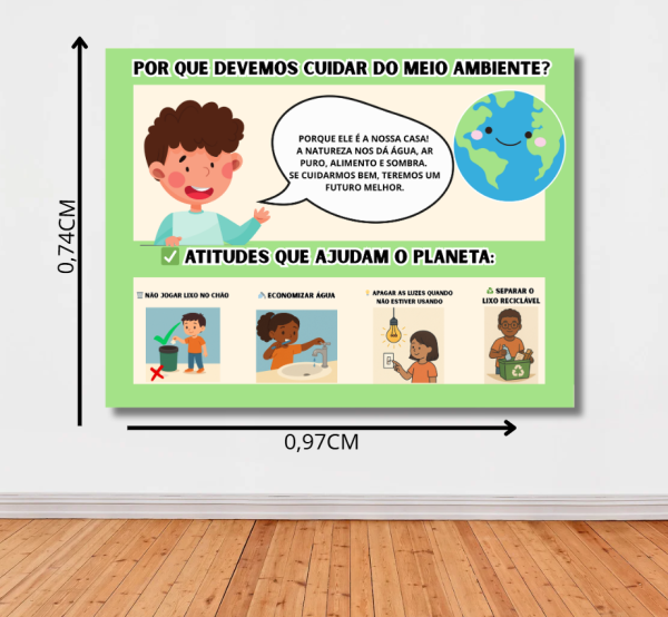 Mural-Por que devemos cuidar do meio ambiente?