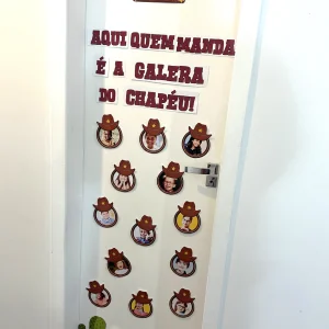 Decoração porta - COUNTRY (festa junina)