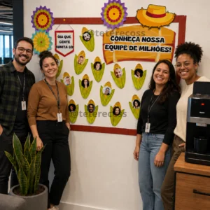 Equipe de milhões - festa junina