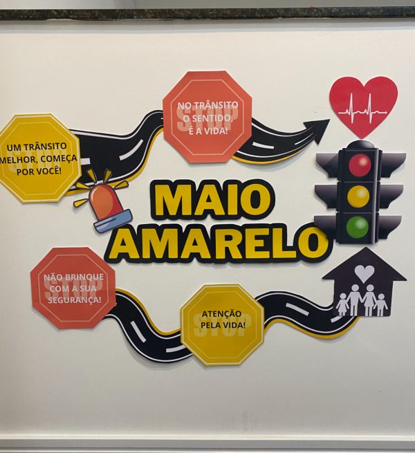 Mural maio amarelo