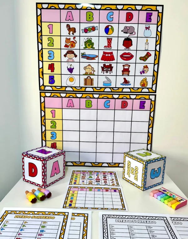 ð² Kit Ditado Sorteado – Sílabas Simples e complexas - alfabetização