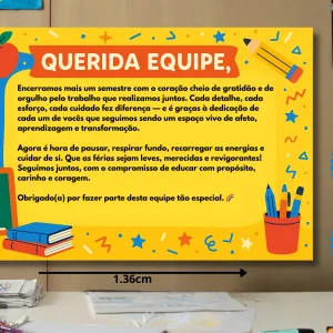 kit encerramento semestre
