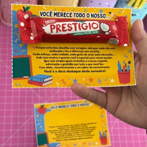 Só cartão encerramento semestre