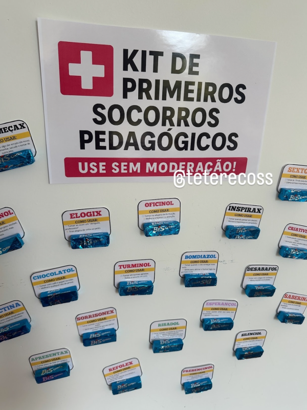 kit primeiros socorros pedagógicos - Imagem 2
