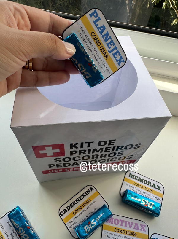 kit primeiros socorros pedagógicos - Imagem 3