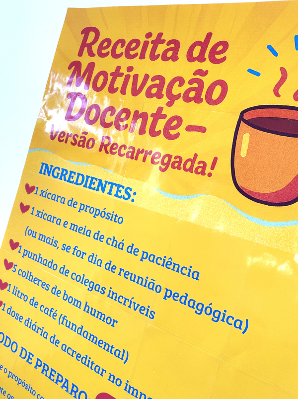Mural receita motivação docente- retorno - Imagem 2