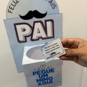 Caixa dia dos pais