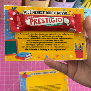 Cartão Prestígio- reconhecimento