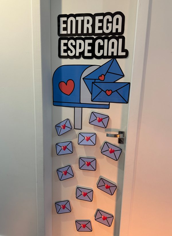 Decoração entrega especial azul- dia dos pais - Imagem 3