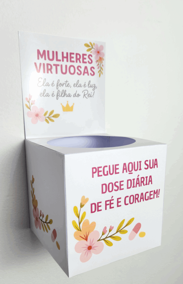 Caixa mulheres virtuosas- cristã