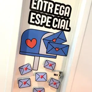 Decoração entrega especial azul- dia dos pais