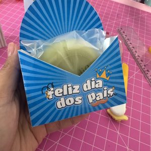 Caixa sabonete- dia dos pais