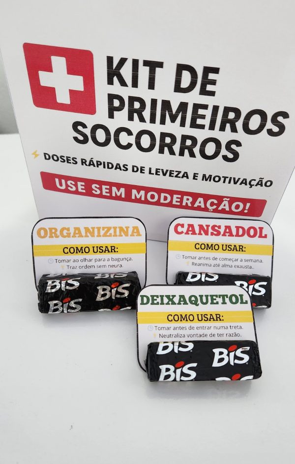 kit primeiros socorros - qualquer ambiente