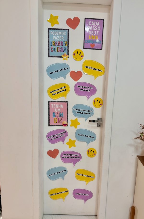 Decoração de Porta afirmações
