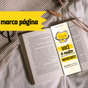 Marca página  você é muito importante - setembro amarelo