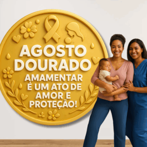 Painel redondo Agosto dourado