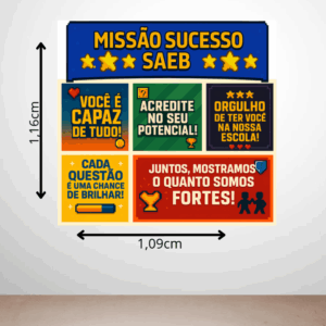 Painel Missão Sucesso SAEB