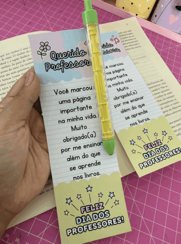 ð Marcadores de Página – Dia dos Professores ✏️ - Imagem 2