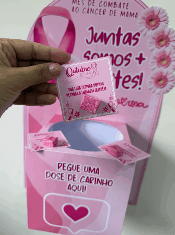 Caixa outubro rosa 2025