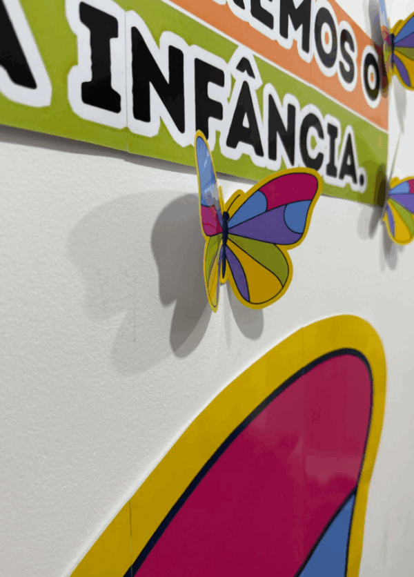 Painel borboleta - dia das crianças - Imagem 3