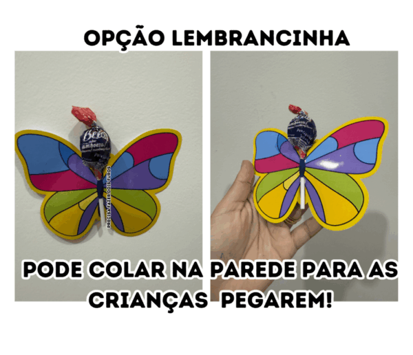Painel borboleta - dia das crianças - Imagem 5