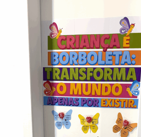 Painel criança é borboleta- dia das crianças - Imagem 3