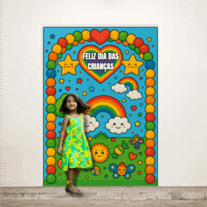 Painel foto balões - dia das crianças