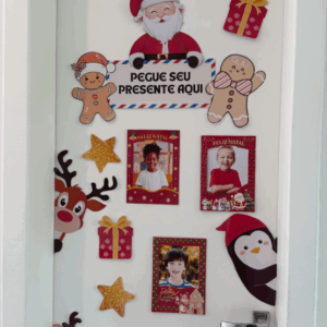 Porta Natal Encantada com Fotos