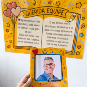 Mural querida equipe - encerramento de ano