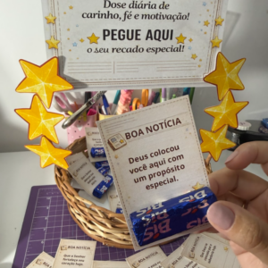 Cesta boa notícia - cristã