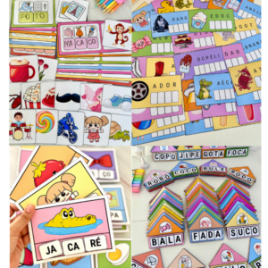 Combo APRENDA A LER BRINCANDO - alfabetização