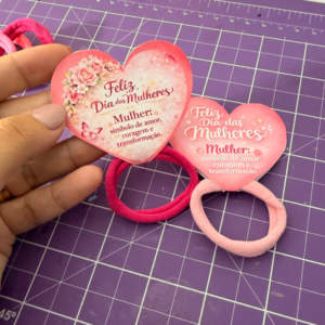 Tag xuxinha- Coração Dia das Mulheres