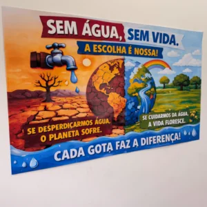 ð§ PAINEL EDUCATIVO — DIA MUNDIAL DA ÁGUA