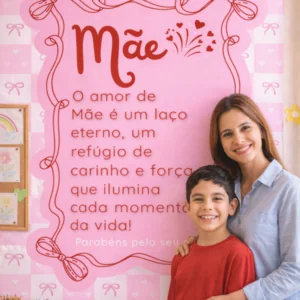 Painel laço - dia das mães