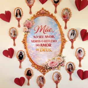 Painel Mãe reflexo de Deus