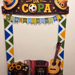 Painel foto copa+festa junina