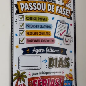 Painel contagem regressiva professores