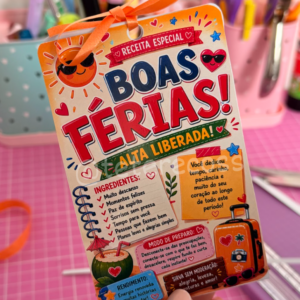 Mimo receita especial -boas férias/bom recesso